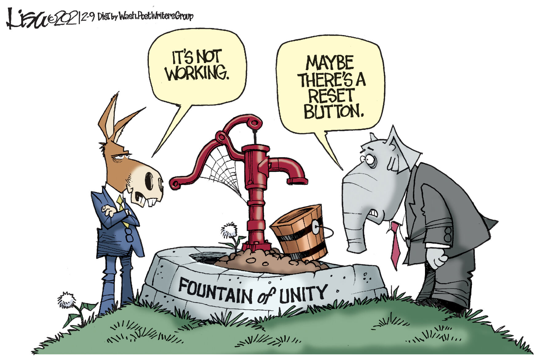 Lisa Benson cartoon